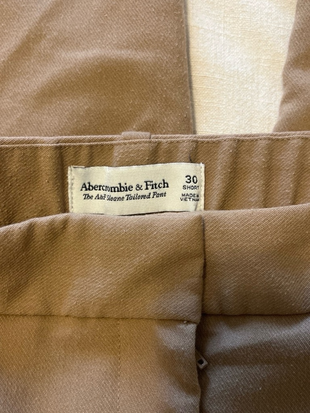 Abercrombie & Fitch Brown Tailored Pants